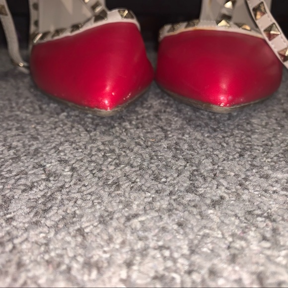 COPY - Red rock stud pointy toe heels - Picture 10 of 10